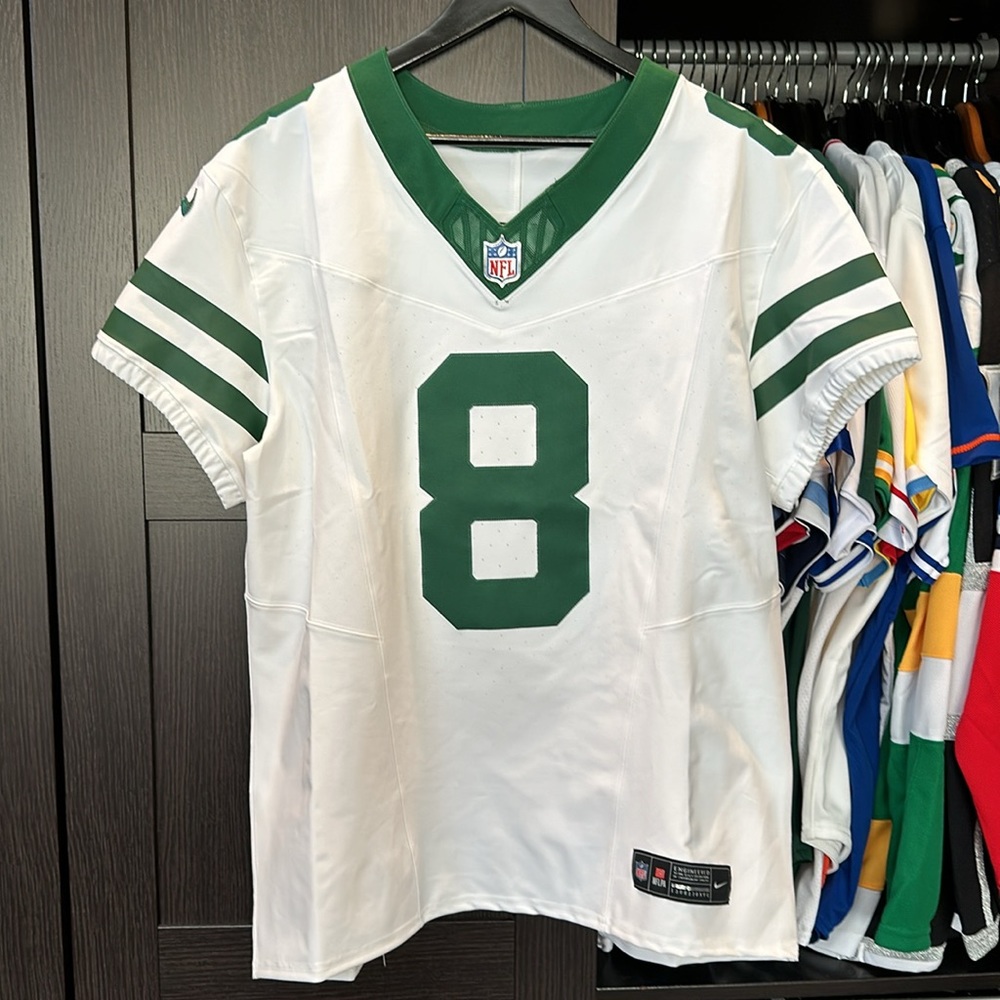 Aaron Rodgers New York Jets Nike Alternate Vapor F.U.S.E. Elite Jersey - White